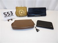 Gold Beaded Purse & Clutches
