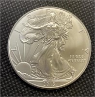 2013  Uncirculated 1 Oz American Silver Eagle
