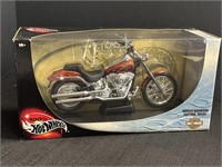 Hot Wheels Harley Davidson Softail Deuce Die-Cast
