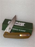 CRKT Maven 6920 Folding Knife Khaki Handle NIB