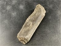 Ancient nearly petrified piece of walrus tusk, 6"