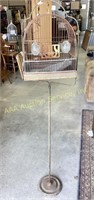 Hendryx Metal Bird Cage with Stand see photos for