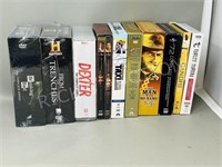 collection of DVD box sets