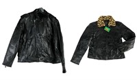His & Hers Leather Motorcycle/ Biker Jackets