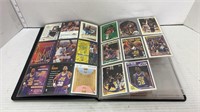 Collectors Card Album With Basketball Cards