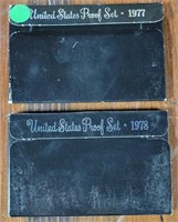 1977 & 1978 US MINT PROOF SETS