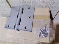 Box Of Builders Hardware 3-1/2" Square Butt Hinges