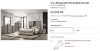 CM6830 Margarethe Queen 4 Piece Panel Bedroom Set