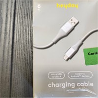 6' Micro-USB to USB-a Round Cable - Heyday™ Cool G