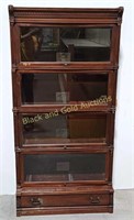 Globe-Wernicke Red Stained Lawyer's Bookcase