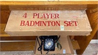 4 player Badminton set