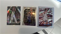 3 Cards Lot: Kevin Durant, LeBron James and Josh
