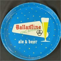 Vintage Ballentines beer tray, 1961(923)
