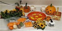 Assorted fall flash Halloween decor