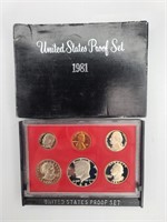 1981 United States Mint Proof Set