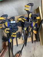 Lot of Wood Clamps