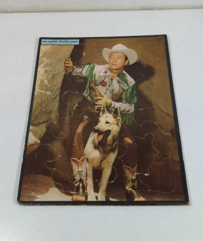 Vintage 50's Roy Rogers Picture Puzzle