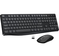 ($39) Wireless Keyboard and Mouse Combo, Lovaky 2.