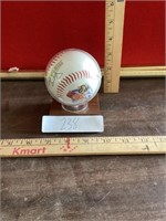 Mark McGuire 1998 Home Run Record Signed Baseball