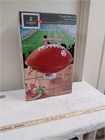 Portable football barbecue