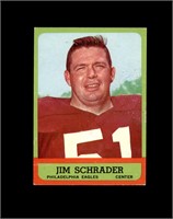 1963 Topps #115 Jim Schrader SP EX to EX-MT+