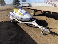 1995 Yamaha Wave Runner w/trailer