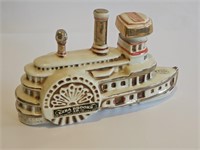 VTG 1969 EZRA BROOKS PADDLE BOAT DECANTER-NICE