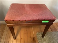 Vintage Sewing Table & Contents