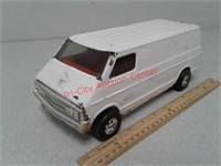 Vintage Ertl metal toy van