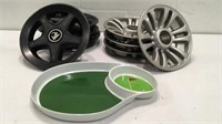 Two Sets of  Golf Cart Hubcaps M12C