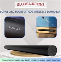 SONOS ARC DOLBY ATMOS WIRELESS SOUNDBAR(MSP:$1099)