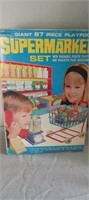 Vintage Supermarket Toy Set