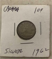 1962 CANADA COIN-SILVER