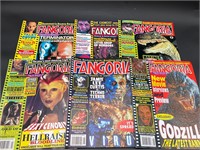 6 Fangoria Horror Movie Magazines 1980's/1990's