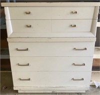 Painted High Boy Dresser