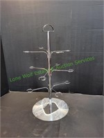 24" 3-Tier Stainless Steel Martini Glass Holder
