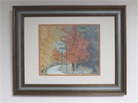Double Matted Signed Framed Print