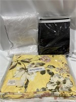 set of 3 different curtains