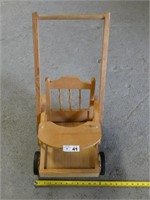 Homemade Wooden Stroller