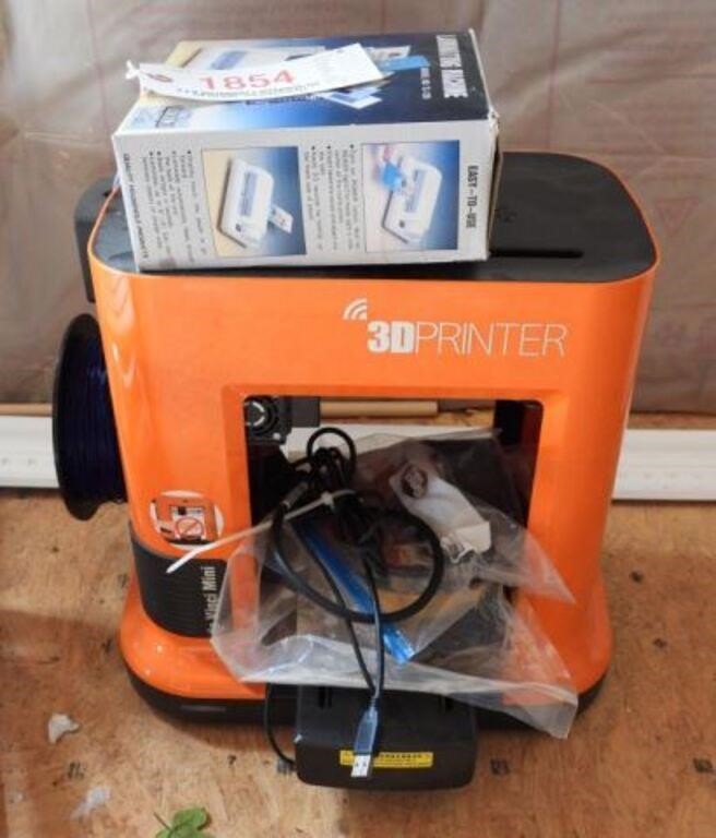 Da Vinci Mini 3D printer and model TL-120