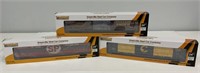 Three Tangent HO Scale Boxcars