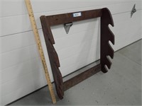 4 Space wall mount gun rack