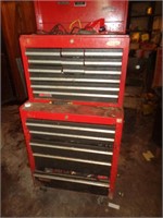 CRAFTSMAN ROLLING TOOL BOX W SOME TOOLS - BMR2