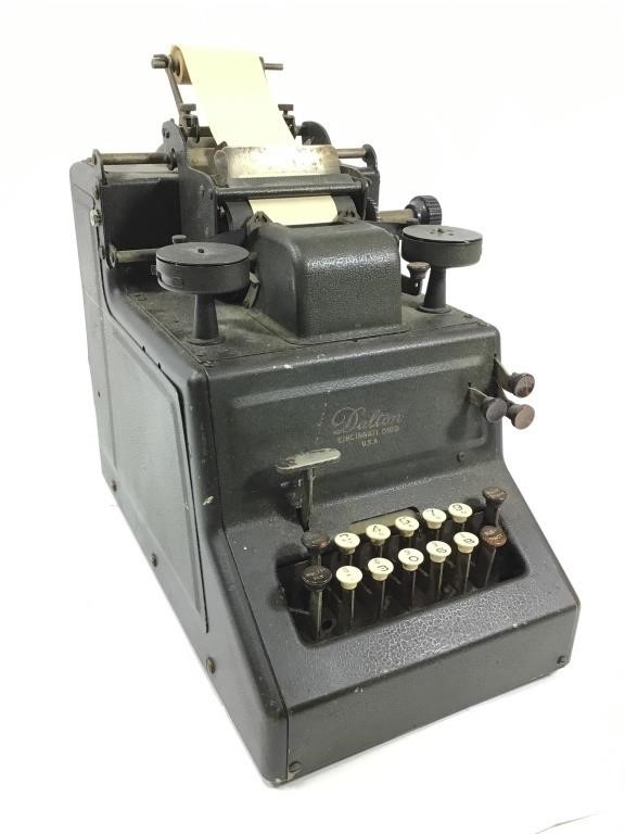 Vintage Dalton Mechanical Adding Machine