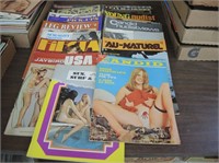 CANDID,NUDIST AND MORE MAGAZINES