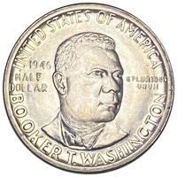 1946 Booker T. Washington Half Dollar UNC