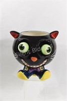 LARGE Cat with Moveable Eyes Trick & Treat Bowl