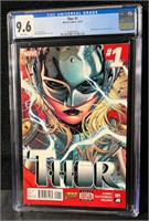 Thor 1 Jane Foster Becomes Thor CGC 9.6