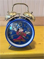 Vintage Sunbeam Mickey Mouse Fantasia Alarm Clock