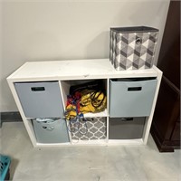 CUBE STORAGE UNIT, CUBES INCLUDED NOT STUFF IN IT